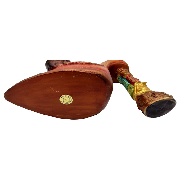 Vintage Decorative Sculpted High Heel Shoe Figurine with Purse Art Vanity Decor - Picture 10 of 12